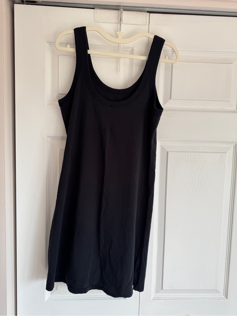 NWOT Lululemon Classic-Fit Cotton-Blend Scoop Dress - Picture 7 of 9